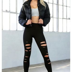 Alo Yoga High Waist Ripped Warrior